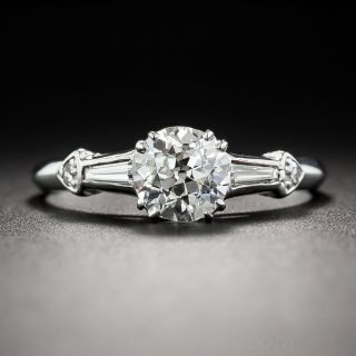 1.00 Carat Diamond Vintage Engagement Ring