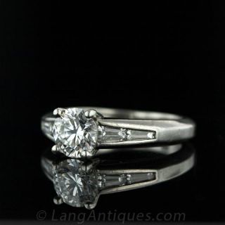 1.01 ct. 'D' Color Modern Diamond Engagement Ring