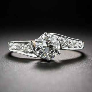 1.04 Carat Diamond Antique Engagement Ring