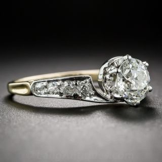 1.04 Carat Diamond Antique Engagement Ring