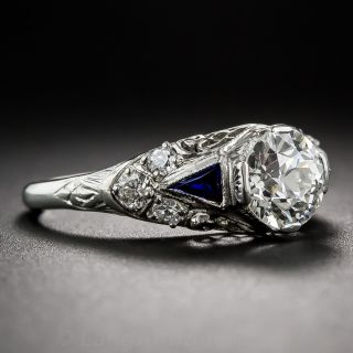 1.05 Carat Art Deco Engagement Ring