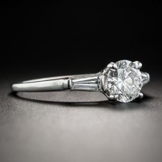 1.05 Carat Diamond Platinum Engagement Ring - GIA D VS2