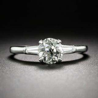 1.05 Carat Old European-Cut Diamond Ring
