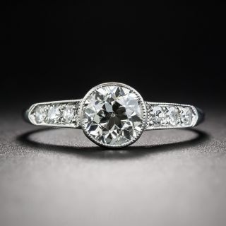 1.06 Carat Platinum Diamond Engagement Ring - GIA K VS1