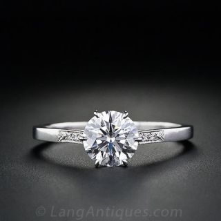 1.07 G-VS2 Diamond Wedding Set