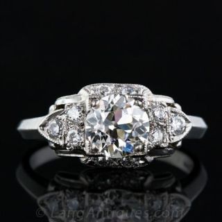 1.08 Carat Granat Brothers Diamond Ring