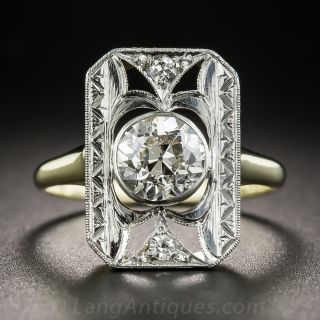 1.10 Carat Diamond Edwardian Dinner Ring
