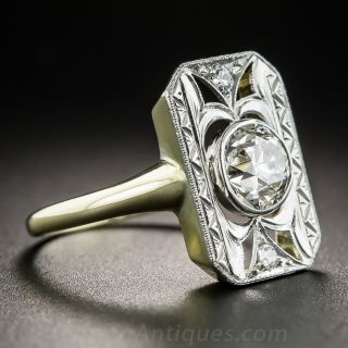 1.10 Carat Diamond Edwardian Dinner Ring