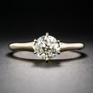 1.10 Carat Old European Diamond Solitaire Ring - 2