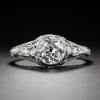 1.12 Carat Diamond Vintage Engagement Ring - GIA I VS1