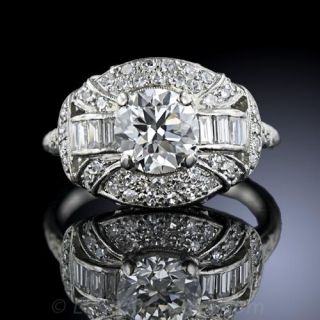 Art Deco Engagement Ring 
Art Deco Jewelry 