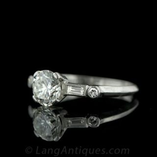 1.15 ct. Diamond Engagement Ring in Platinum