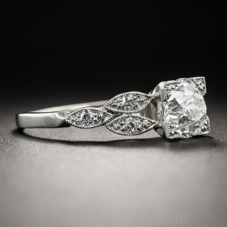 1.16 Carat Diamond Vintage Engagement Ring - GIA H VS1