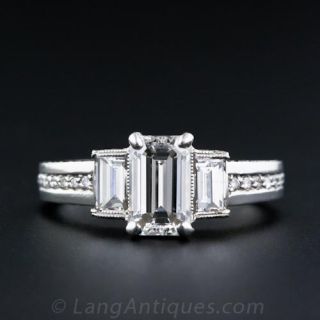 Diamond Platinum Ring 