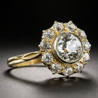 1.20 Carat Center Diamond Antique Engagement Ring