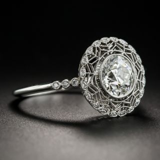 1.23 Carats Edwardian Style Engagement Ring - GIA J VS2