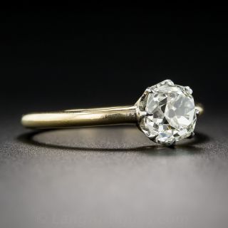 1.24 Carat Antique Diamond Solitaire