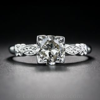 1.24 Carat Vintage Diamond Ring