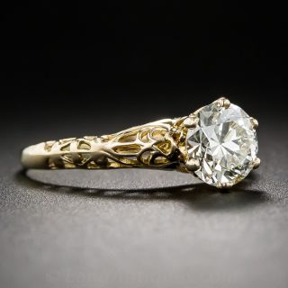 1.25 Carat Vintage Diamond Engagement Ring