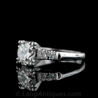 1.25 ct. Vintage Diamond Engagement Ring