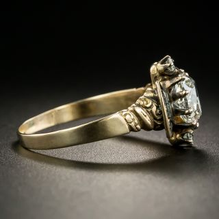 1.26 Carat Victorian Diamond Engagement Ring - GIA