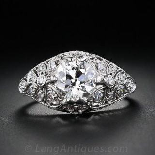 Antique Diamond Engagement Ring 