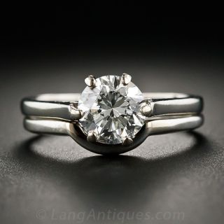 1.30 Carat Diamond Wedding Set from Sweden