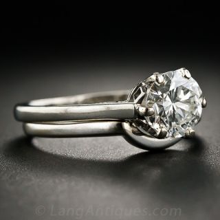 1.30 Carat Diamond Wedding Set from Sweden