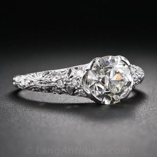 1.31 Carat Edwardian Engagement Ring