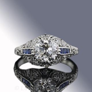 Edwardian Diamond Engagement Ring 
Edwardian Jewelry 