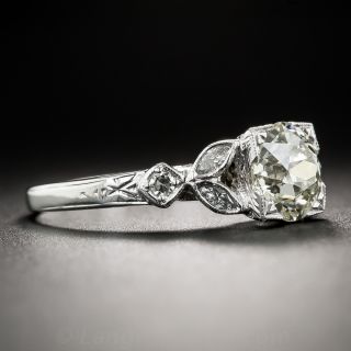 1.33 Carat Vintage Diamond Engagement Ring