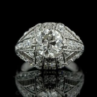 Edwardian Diamond Engagement Ring European Cut Diamond
Edwardian Jewelry 
