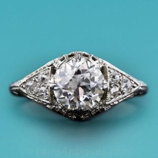 Edwardian Diamond Engagement Ring 
