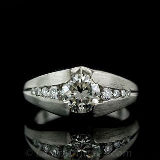 Estate Diamond Gents Ring