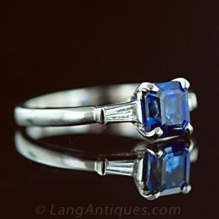 1.43 Carat Sapphire Solitaire