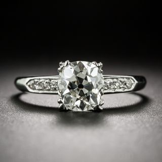 1.48 Carat Old-Mine Cushion-Cut Diamond Engagement ring - 2