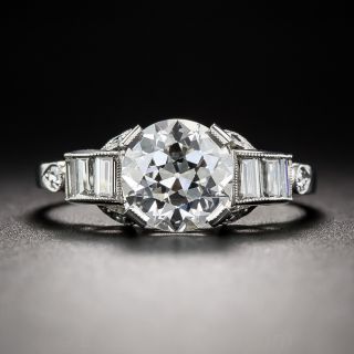 1.49 Carat Diamond Engagement Ring by C.D. Peacock.