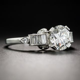 1.49 Carat Diamond Engagement Ring by C.D. Peacock.