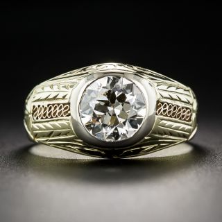 1.50 Carat Art Deco Diamond Ring