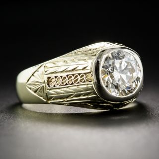 1.50 Carat Art Deco Diamond Ring