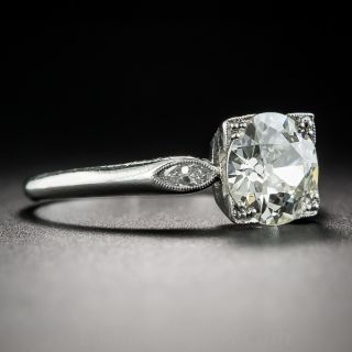 1.55 Carat European-Cut Diamond Ring - GIA N VS2