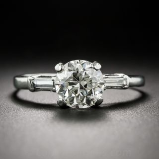 1.55 Carat Vintage Diamond Engagement Ring
