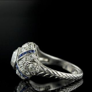 1.60 ct. Art Deco Engagement Ring