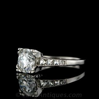 1.65 ct. Art Deco Style Engagement Ring