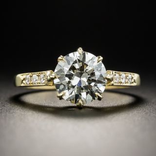 1.71 Carat Diamond Engagement Ring by Lang GIA L SI2 - 1