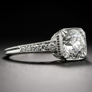 1.84 Carat Art Deco Diamond Ring - GIA H / SI1