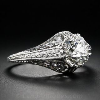 1.85 Carat Vintage Engagement Ring