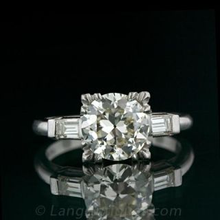 Victorian Diamond Engagement Ring 