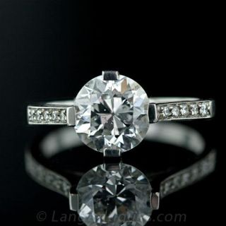 Antique Diamond Engagement Ring 