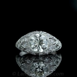 Edwardian Diamond Engagement Ring 
Edwardian Jewelry 